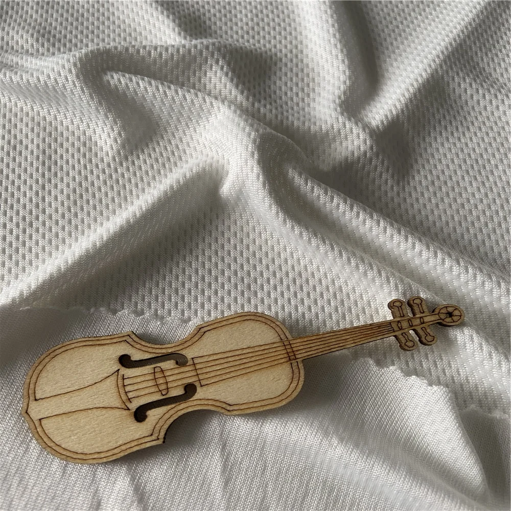 Good Quality Rice Grain Mesh Fabric Dri-fit For Sportswear Clothes T-shirt