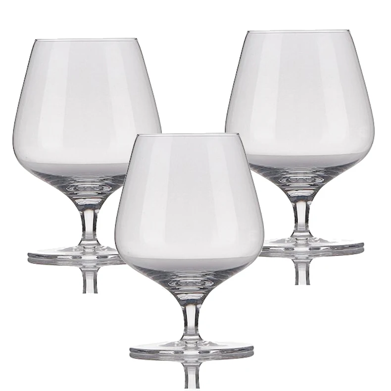 400ml Short Stem Unleaded Crystal Glassware Elegant Clear Cocktail Drinking Cognac Snifter Brandy XO bar whisky wine Cup Glasses