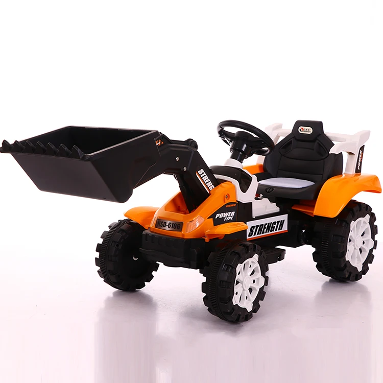 Детские экскаваторы с музыкой и вспышкой, Детская Игрушечная машина-трактор