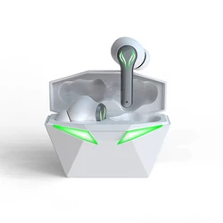 Verified Supplier  wireless waterproof ipx5 gaming earphone led light charging bin tws earbuds for mobile phone