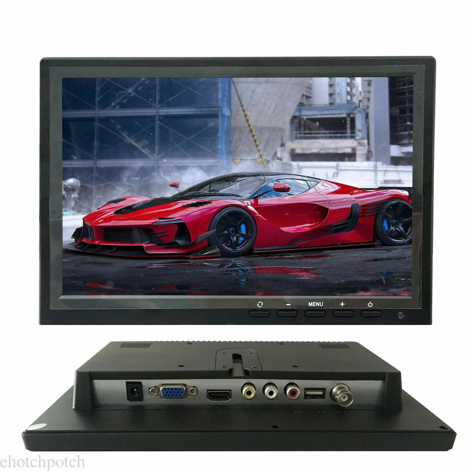 
Hot-selling Multi-Media Player 1280x800 VGA /BNC/VGA/AV/USB in 10.1 Inches TFT LCD Monitor 