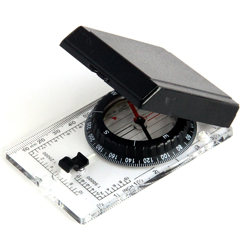 MU Factory High Accuracy Prismatic Compass Pocket Compass Map Survey Compass With OEM Service For Sale