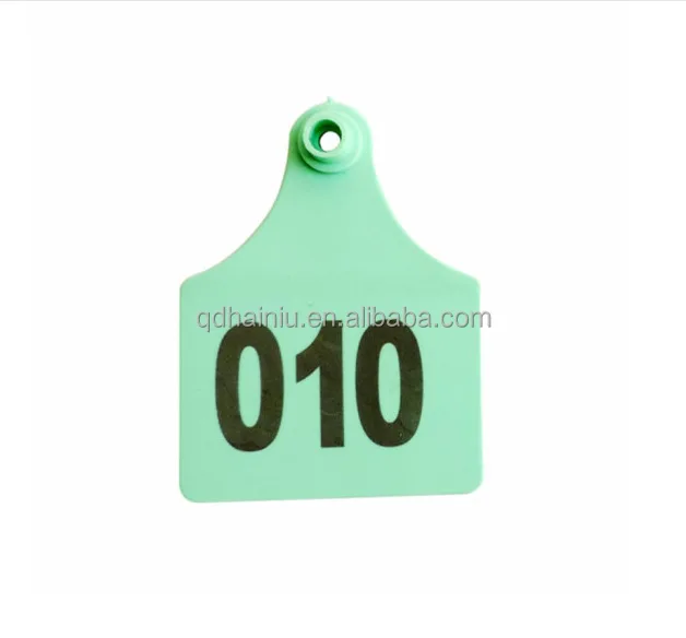 High Quality TPU & Plastic RFID Ear Tags for Cattle Cow Pig Sheep Horse Factory Price New Condition