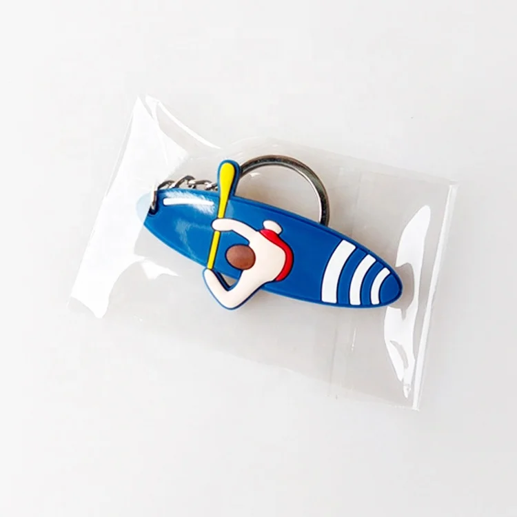 Custom 2d soft pvc keychains Personalized Soft Rubber Keyrings 3d customized Silicone Rubber Key chain