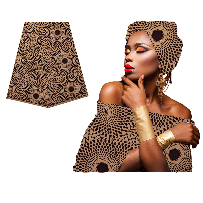 
 2021 high quality Geometric Patterns african wholesale customized 6 Yards/lot african fabric ankara wax prints  
