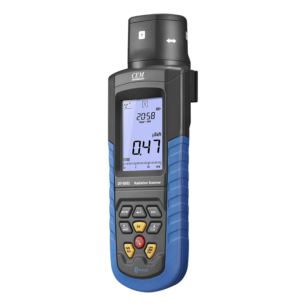 Dosimeter  Gamma Nuclear Radiation Detector personal a, b,y ,x Ray Radiation Meter With Datalogger Function