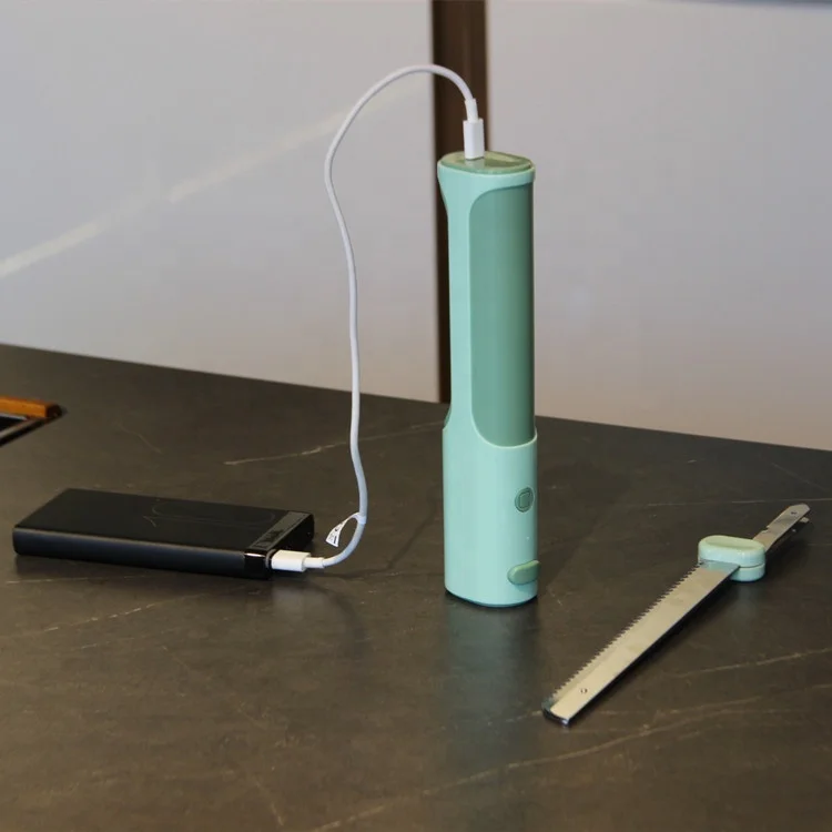 Customized Logo Jaggies Knife Sharp And Speedy Stainless Steel Cordless Electric Knife