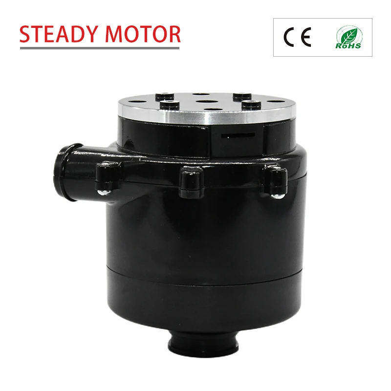 double vane high pressure airflow 24V Brushless DC  air blower for air sampler with controller