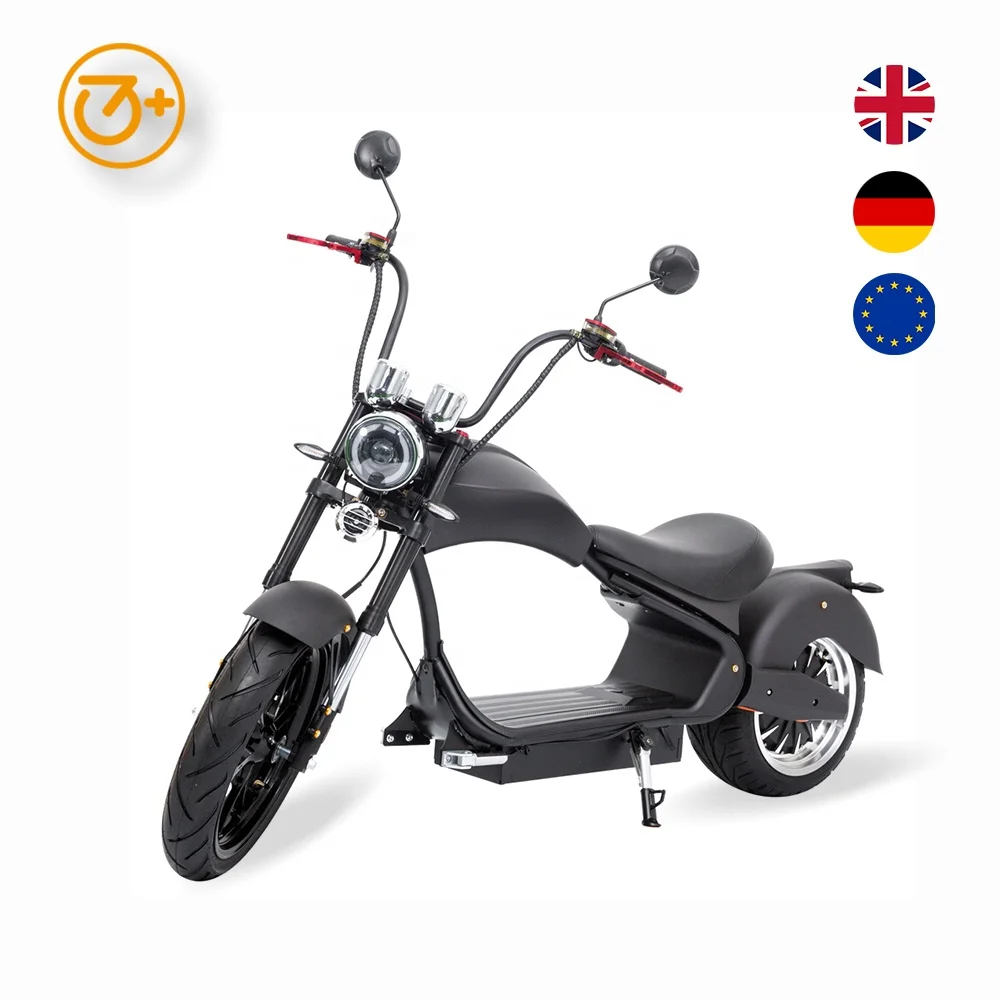 2022 Fashion Style Citycoco 2000W 60 V 20 Ah Electric Motorcycle 2 Wheels Scooter Citycoco