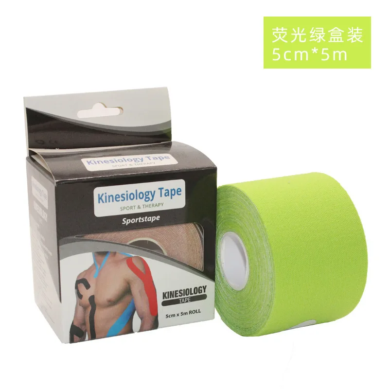 CE Certificated Sports K Tape Muscle Recovery Pain Relief Kinesiology Tape Custom Logo Available