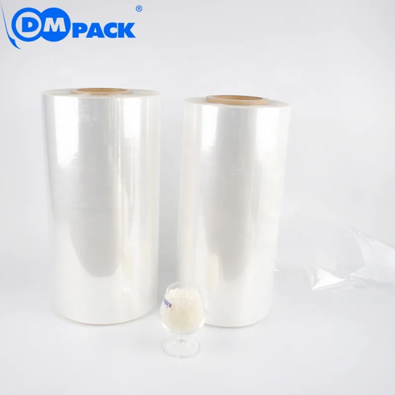 DMPACK food grade plastic film Polyolefin Shrink FilM