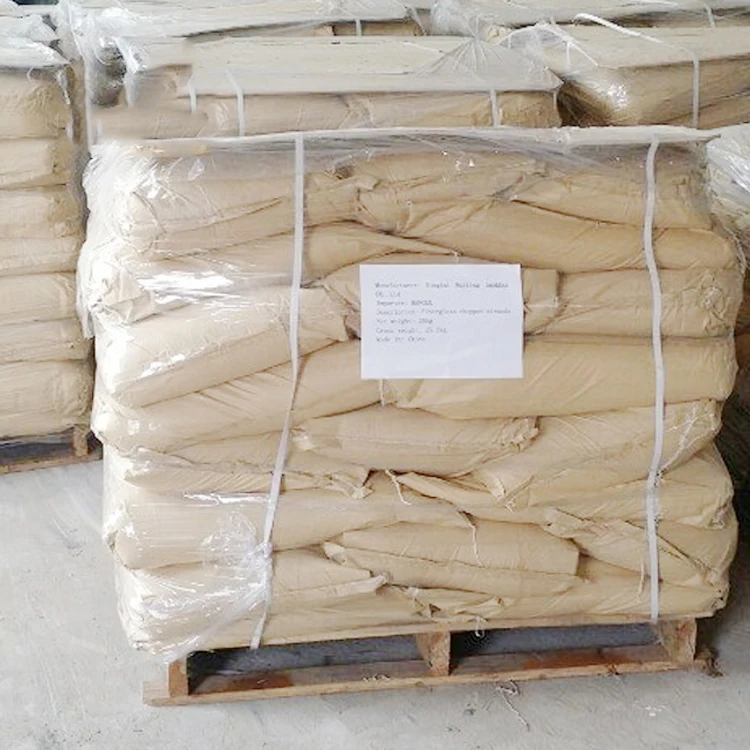 Cheap price chopped strands glass fibre for cement concrete