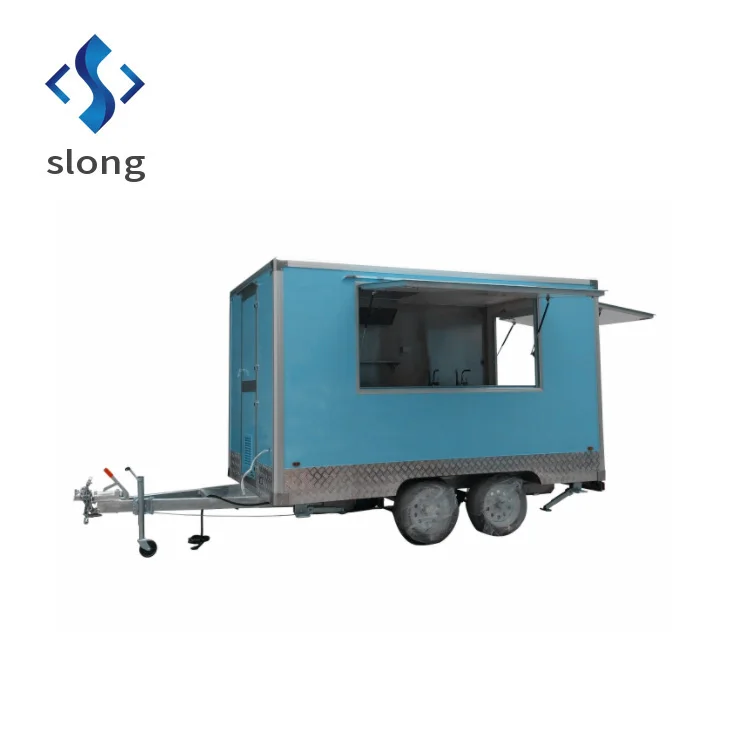 Affordable 4.5m full-service dining car American custom-made dining car with full kitchen equipment