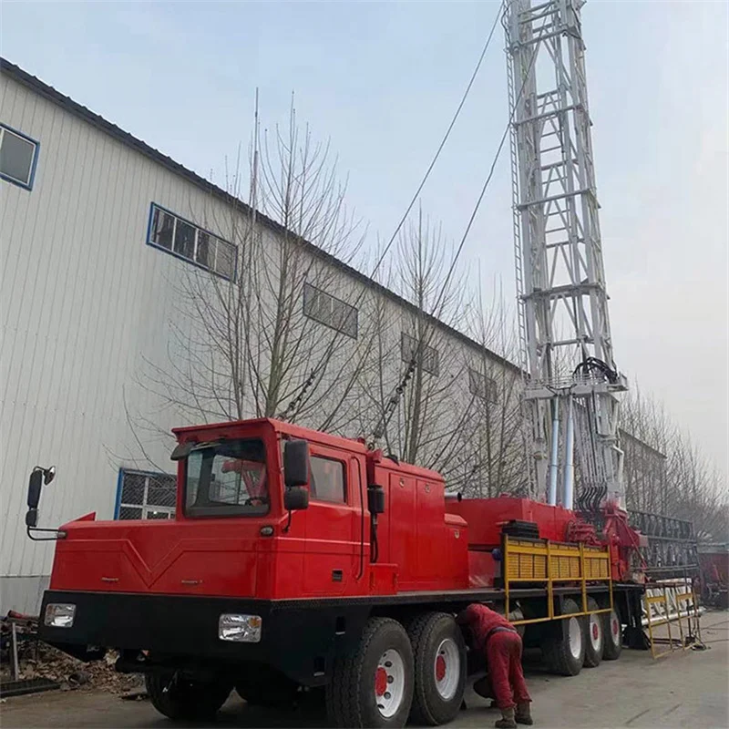 XJ550 Workover Rig oil well workover rigs workover rig truck mounted