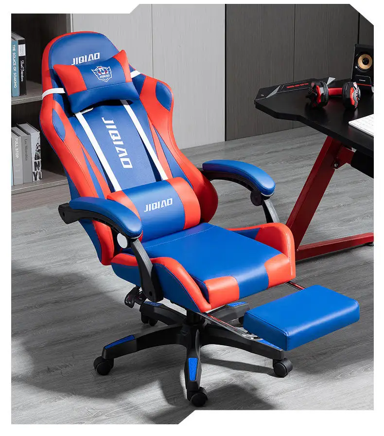 Лидер продаж игровой компьютерный стул RGB из искусственной кожи со светодиодной подсветкой и динамиками