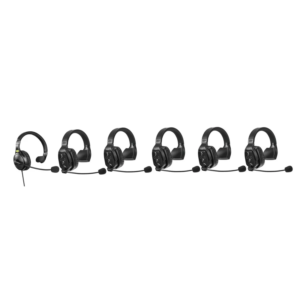 Saramonic WiTalk WT6S 6 человек полный дуплекс 1 9 ГГц Беспроводная однонаушная гарнитура домофон с концентратором