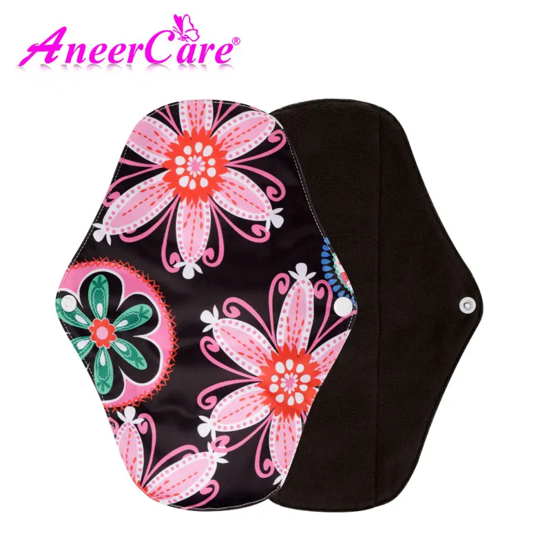 Napkin Sanitary Pad Organic Reusable with Panties Bamboo Menstrual Cloth Pads Washable