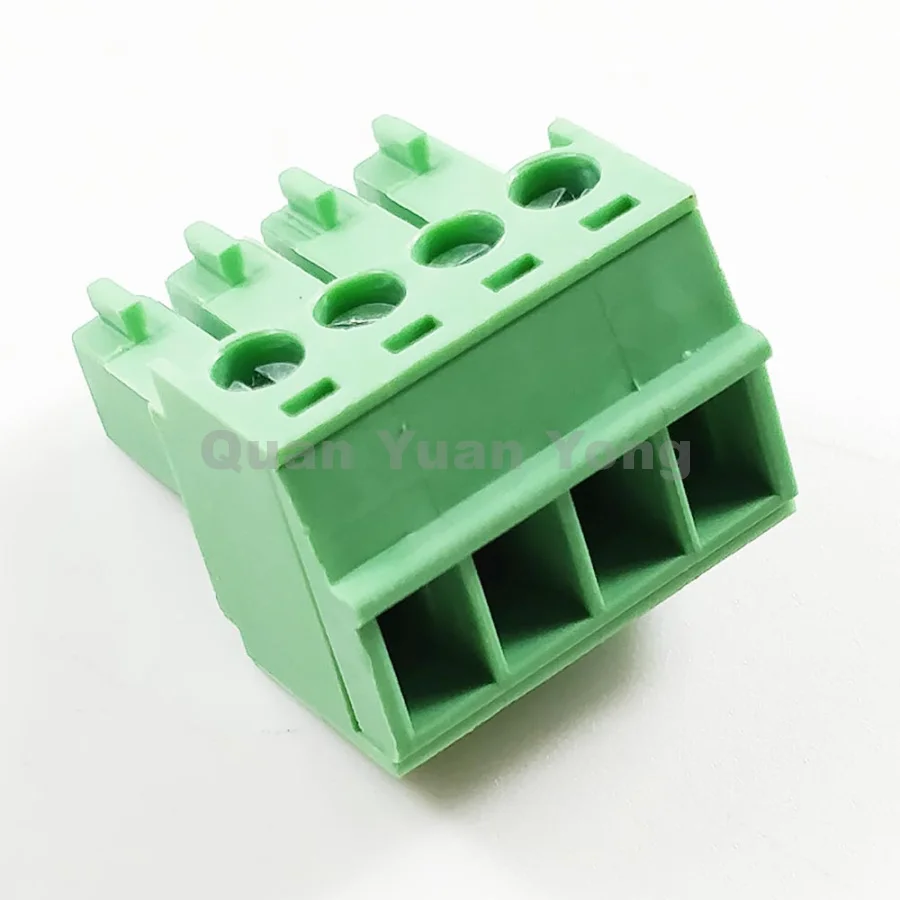 WJ15EDGK/RC350-4P PCB Green Terminal Block 4Pin Pitch 3.5mm 15EDGK/RC Bend Pin