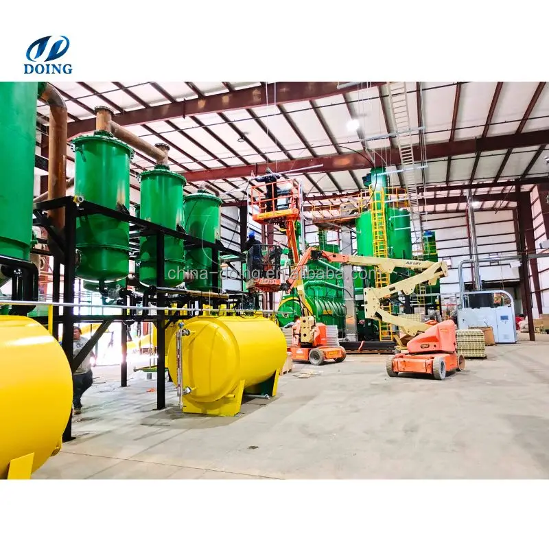 DOING Group 20 Ton 30 Ton Per Day Continuous MSW Pyrolysis Plant for Sale