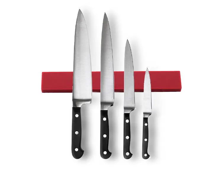 Premium Silicon Magnetic Knife Holder for Easy Storage and Access, Perfect for Home Kitchen and Professional Use