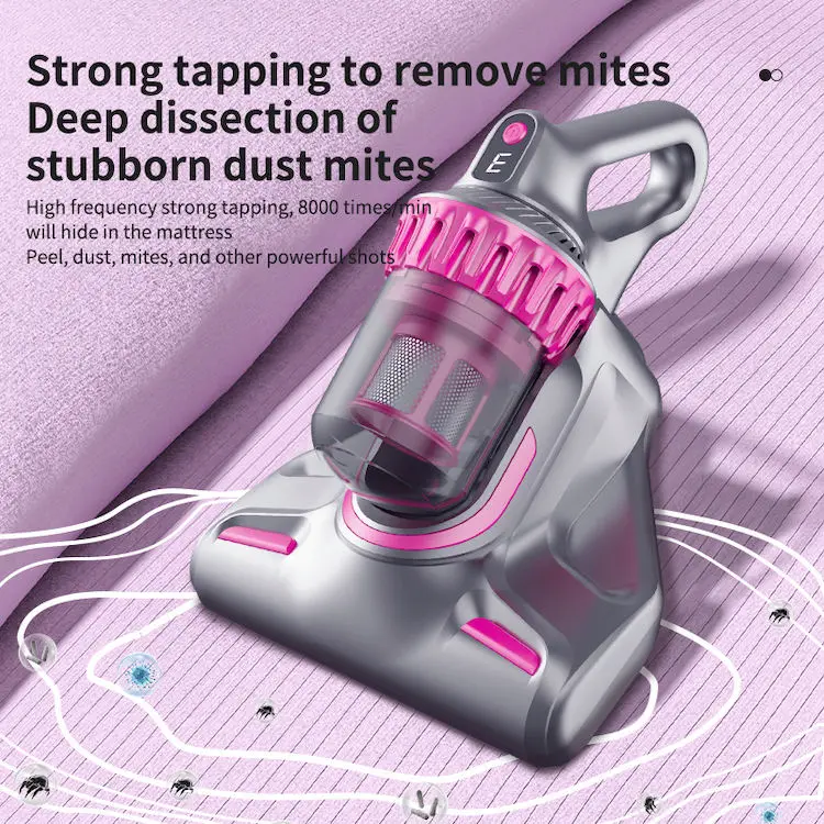 4 in 1 Mite Removal Portable Wet and Dry Vacuum Cleaner Cordless Anti Remover Wireless Dust Bed Mite Controllers Vacuum Cleaner