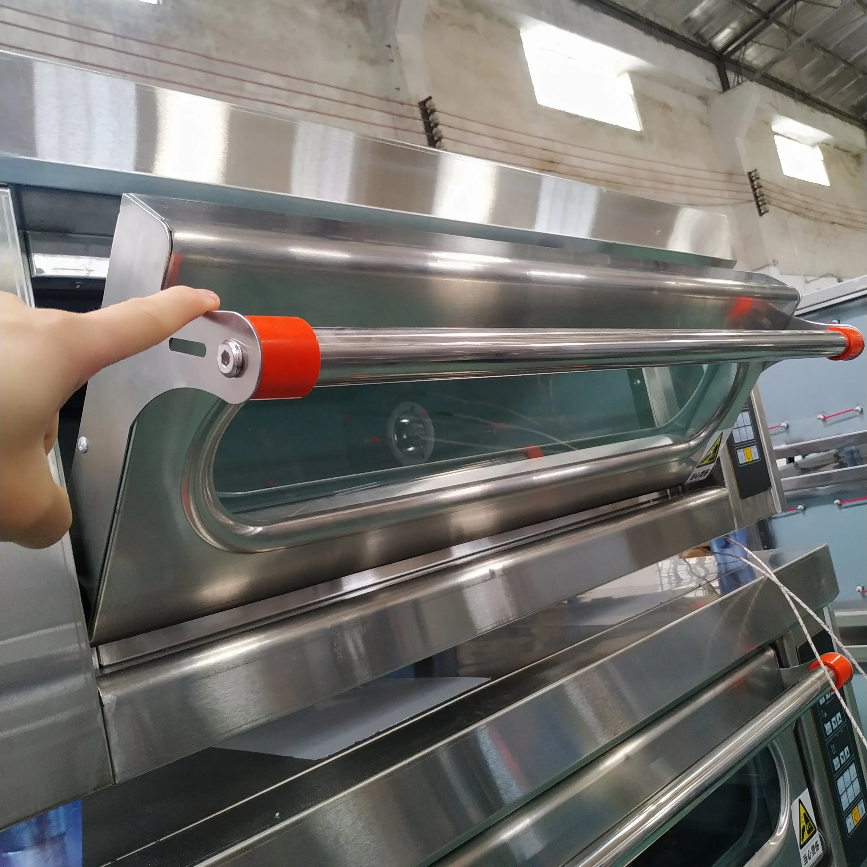 Ronghuang ISO 6 Tray 3 Deck Oven Bakery Machine Home Use Bread Horno Cheap Baking Oven For Sale