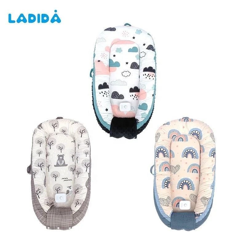 Sleeping Bag Nest New Products Portable Bionic Nest Bed Hanging Toddler Cotton Cradle Baby Quilted For Newborn Sleep Pad