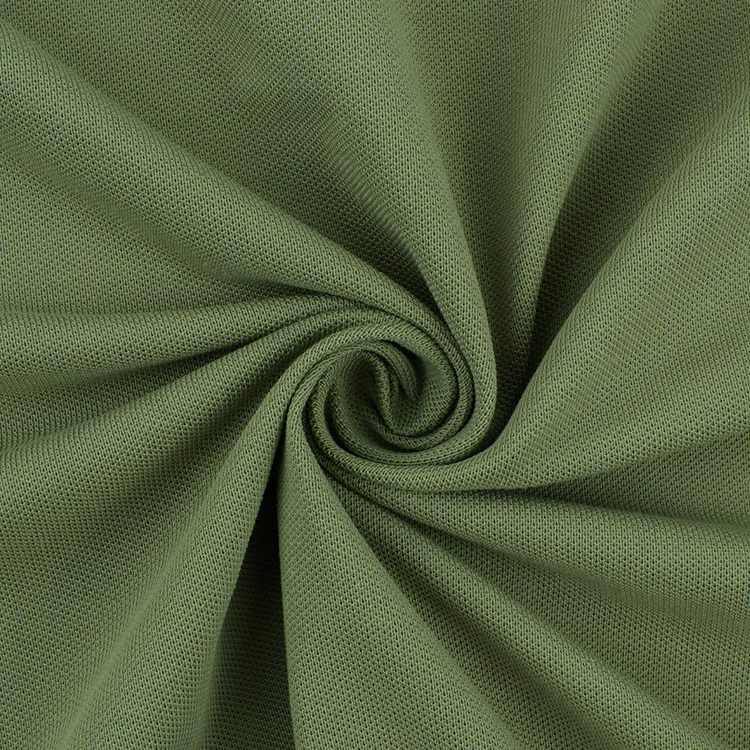 Wholesale  65% Cotton 35% Polyester Export Knitted T-shirt Sweatshirt Pique Cotton/Polyester Polo Shirt Fabric