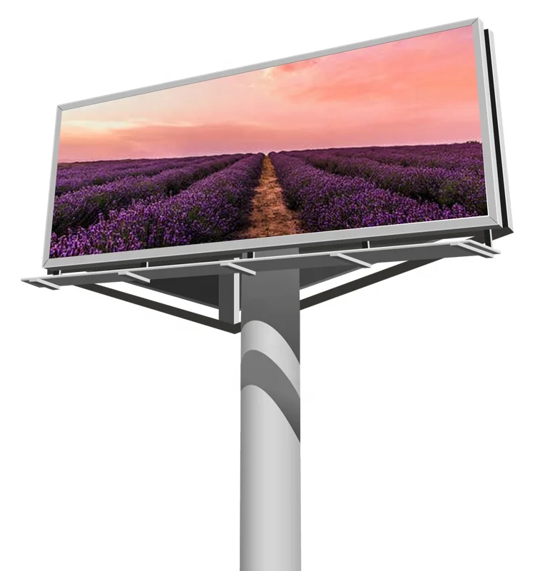 Custom Outdoor Waterproof Fixed Front Reer Maintenance Advertising Business Sign Billboard Signage Board Led Screen Display