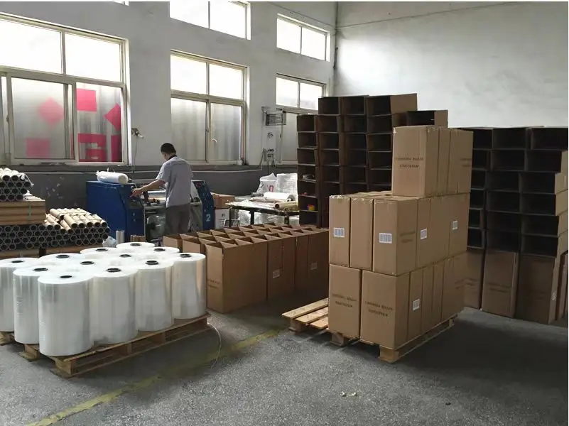 Industry 20-30kg plastic lldpe pallet wrap jumbo roll machine stretch wrap film jumbo roll shrink film