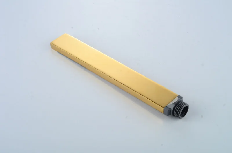 
gold plating yellow color copper Bath shower mixer 