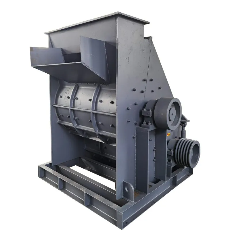 Double rotor brick stone two stage hammer mill crusher machine price