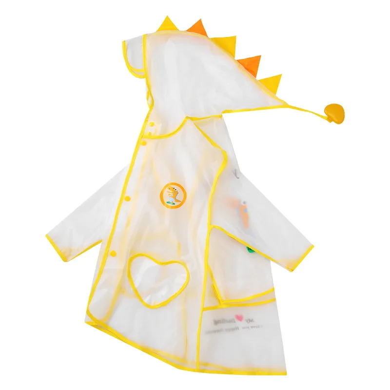 Newest Promotional Dinosaur Pattern Comfortable Waterproof Children Raincoat