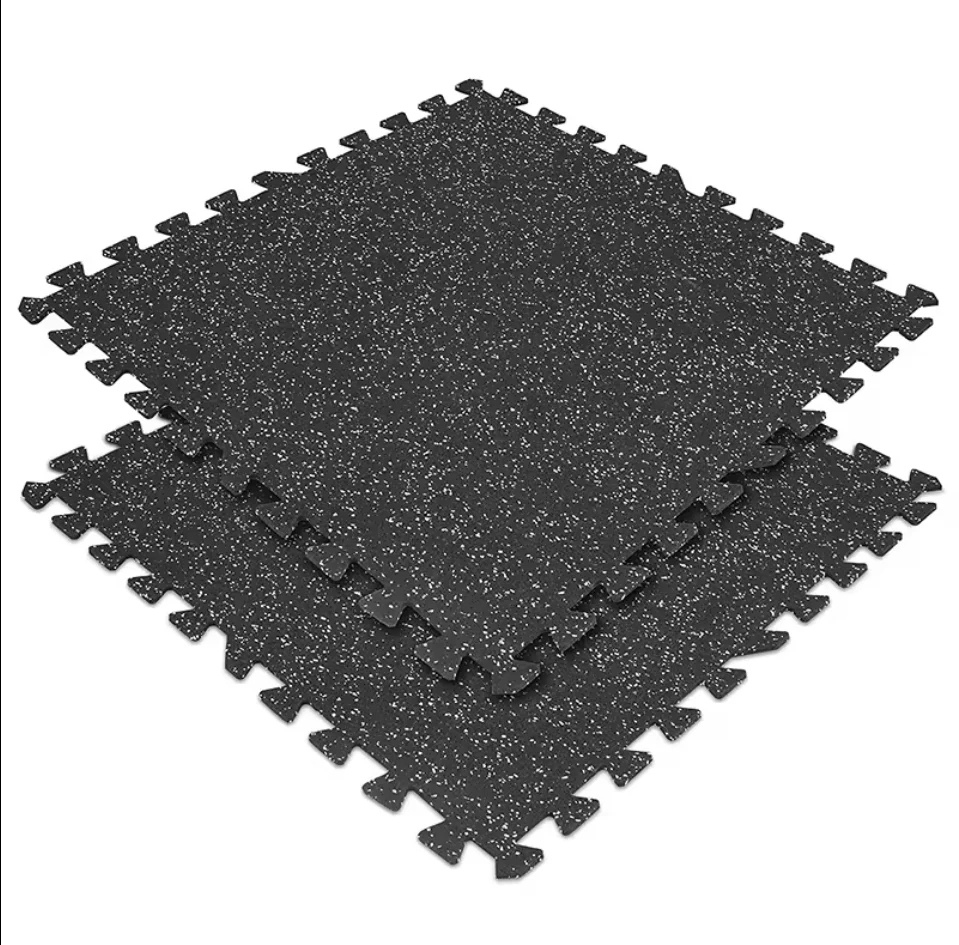 High Reliability Commercial Composite Gym Protective Rubber Floor Mat Tile