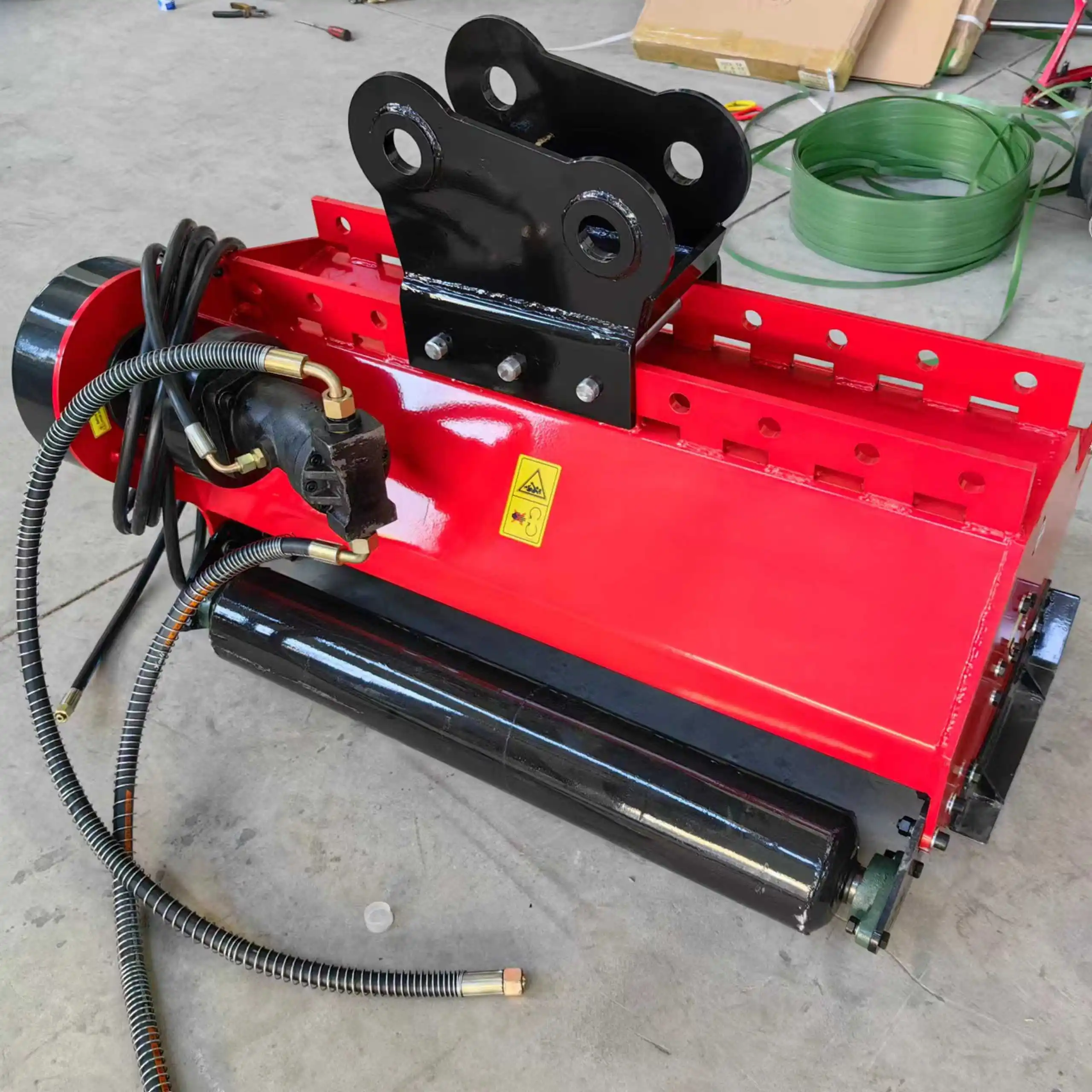 Heavy Duty flail mower / grass cutter / bush shredder Attachment For Excavator