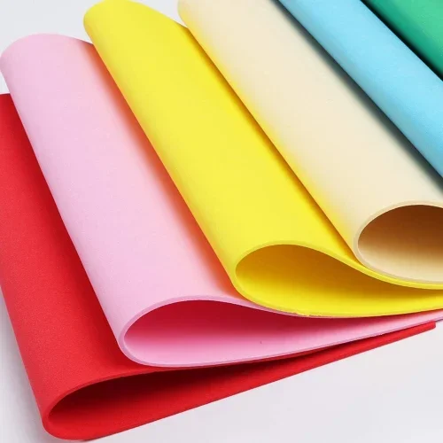 Eco-Friendly High Density Colorful EVA Foam Sheets Available in Thicknesses from 1mm to 10mm in Various Sizes and Shapes