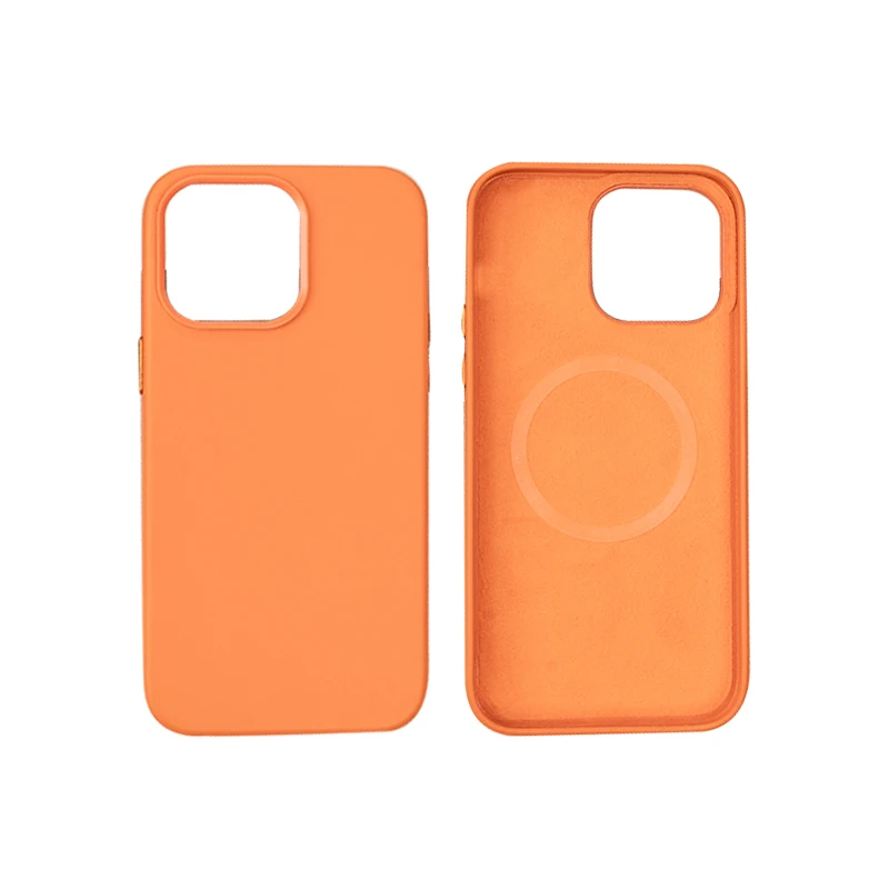 2024 Custom Fit High Quality Vegan Leather Phone Case for iPhone 14/14 Pro/14 Pro Max Fully Enveloped Protector for Summer Use