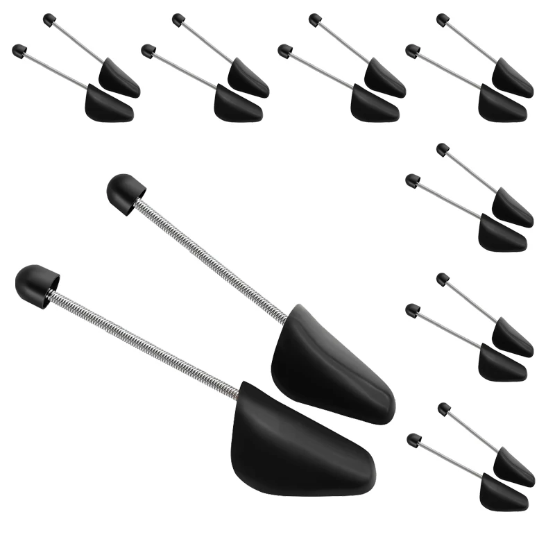 Manufacturer Shoe Stretcher Shoe Tree for Men Shape Prevent Creasing Black Spring Black Plastic Shoes Trees