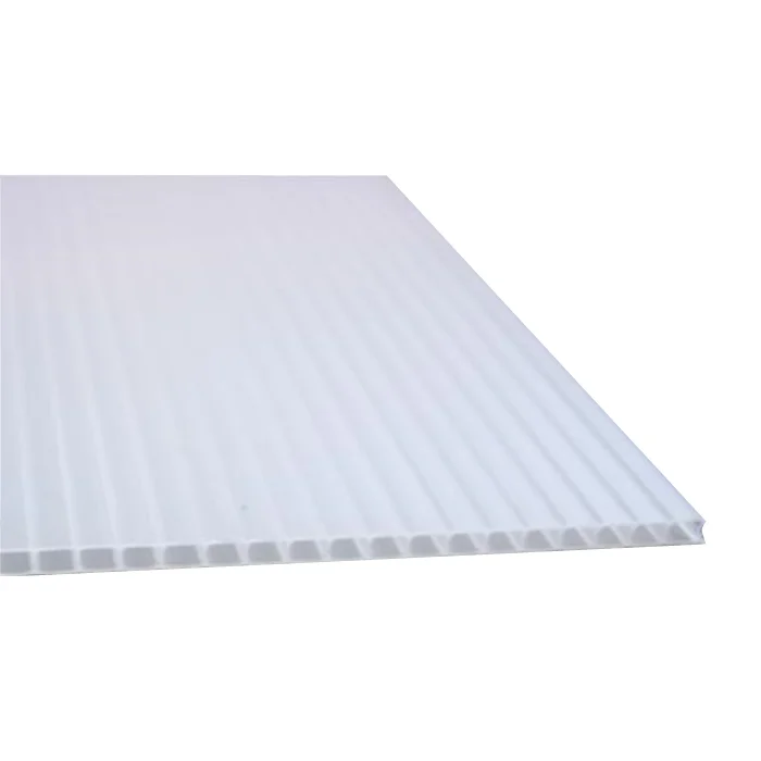 Rigid 2mm 3mm Transparent Custom Corrugated Plastic Sheet White PP Corrugated Correx Boards