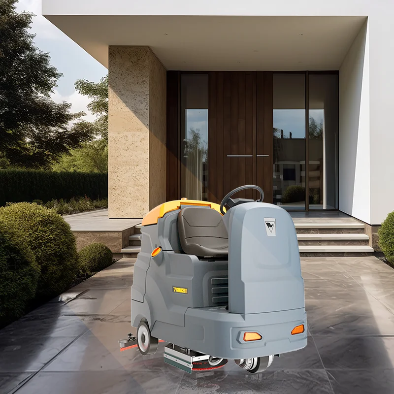 Good Price Durable Electric Floor Scrubber Ceramic Tile Cleaning Machines