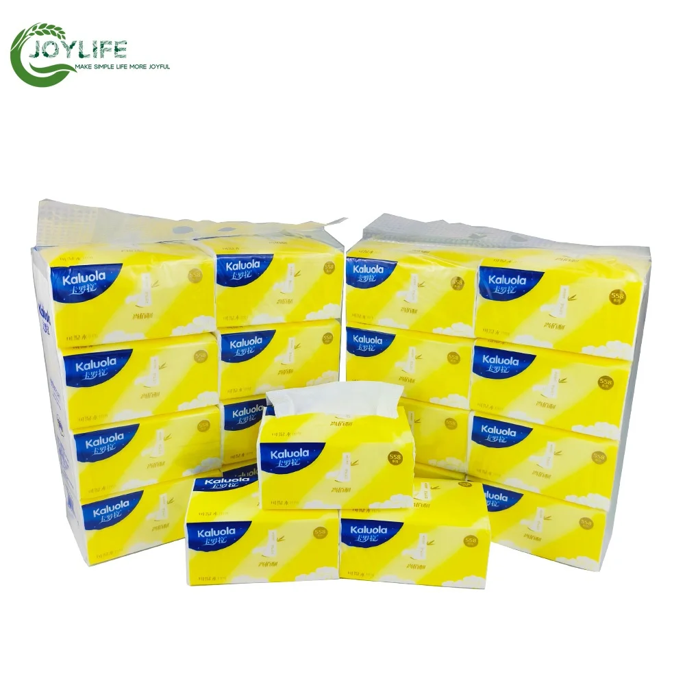 High quality Good Absorbency and skin friendly tissue paper 100%virgin pulp 2/3ply soft facial tissue