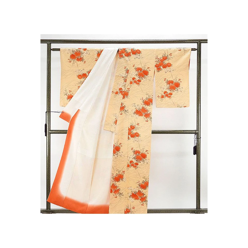 Традиционное японское этническое шелковое кимоно, азиатская Одежда для взрослых