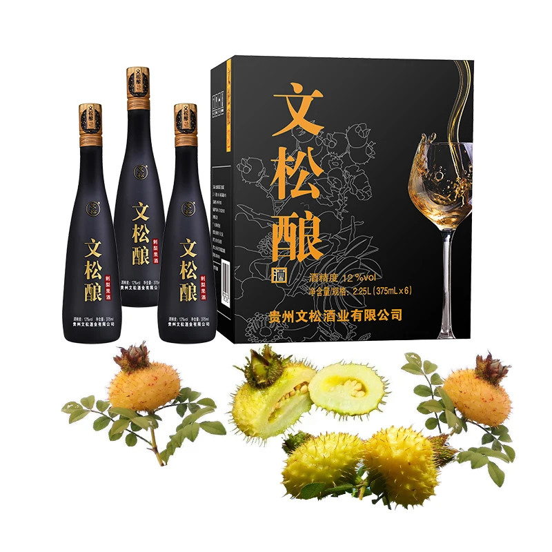 
Slightly sweet and flavorful fruit wine 