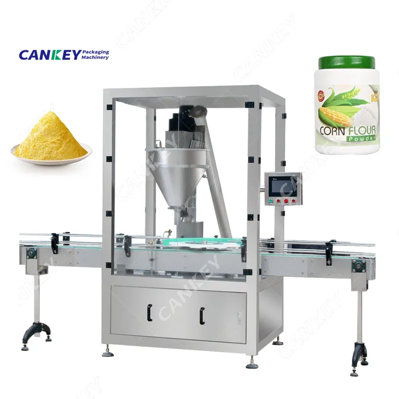 Packaging Maize Corn Flour Wheat Milk Powder Packing Machine With Weighing And Sealing Flour