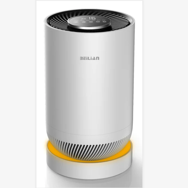 ABS Portable Ionizer Air Purifier with atmosphere lamp