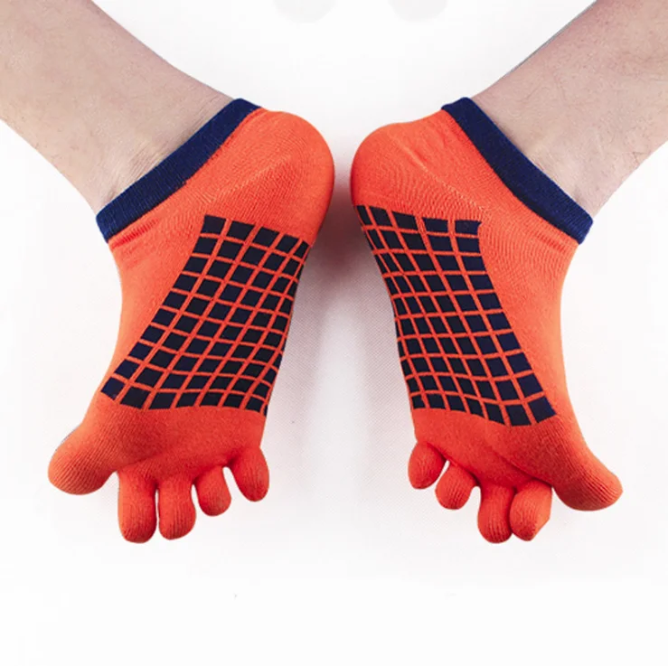 Wholesale Toe Socks Cotton Athletic Running Ankle Five Finger Socks For Men