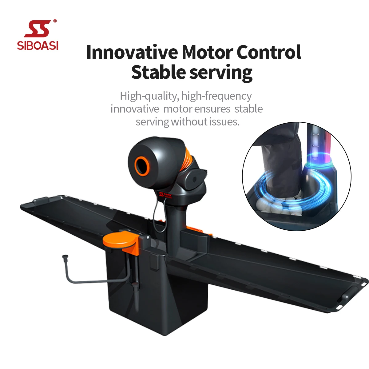Новый Профессиональный сервировочный станок для пинг-понга SIBOASI SS P2300 настольный автоматический тренировочный робот настольного тенниса