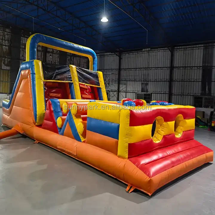 Amusement park sport playground Giant inflatable obstacle adult inflatable obstacle course obstacle race inflatable game