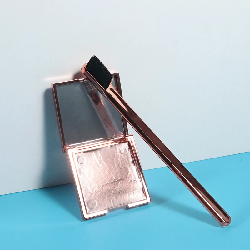 customized fruity and scented brow freeze gel wax for brow Non Irritation soap wax in compact lifting Dry Fast