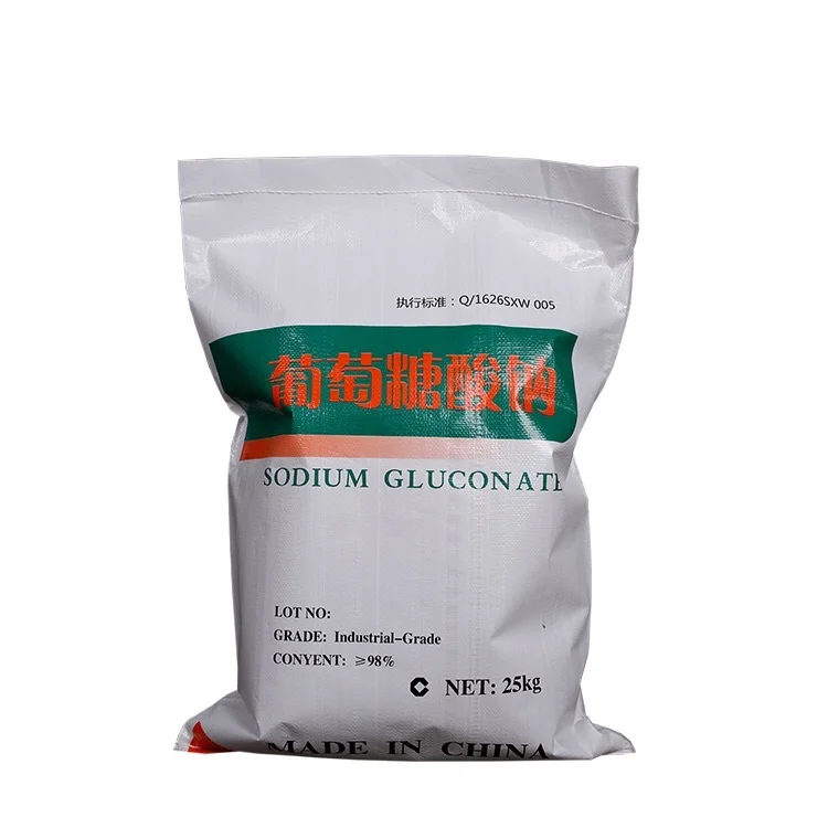 Crystalline Powder Gluconate Sodium Hot Sale High Quality Industrial Grade White Water Treatment Chemicals 208-407-7 527-07-1